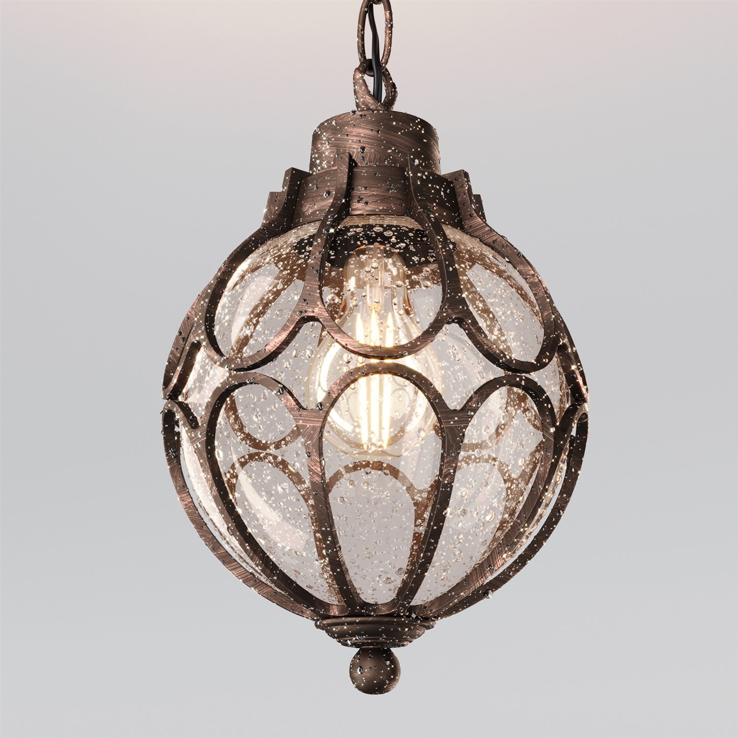 Maytoni Outdoor Via Подвесной светильник цвет: золото антик O024PL-01G