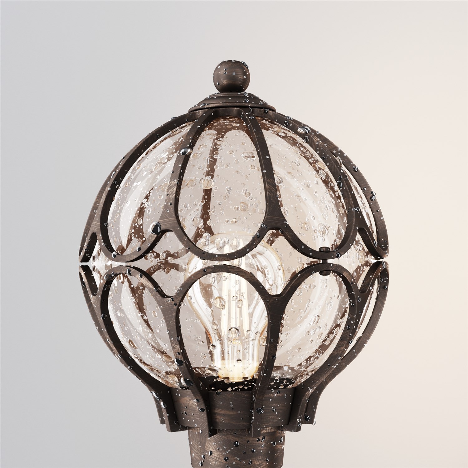 Maytoni Outdoor Via Ландшафтный светильник цвет: золото антик O024FL-01G