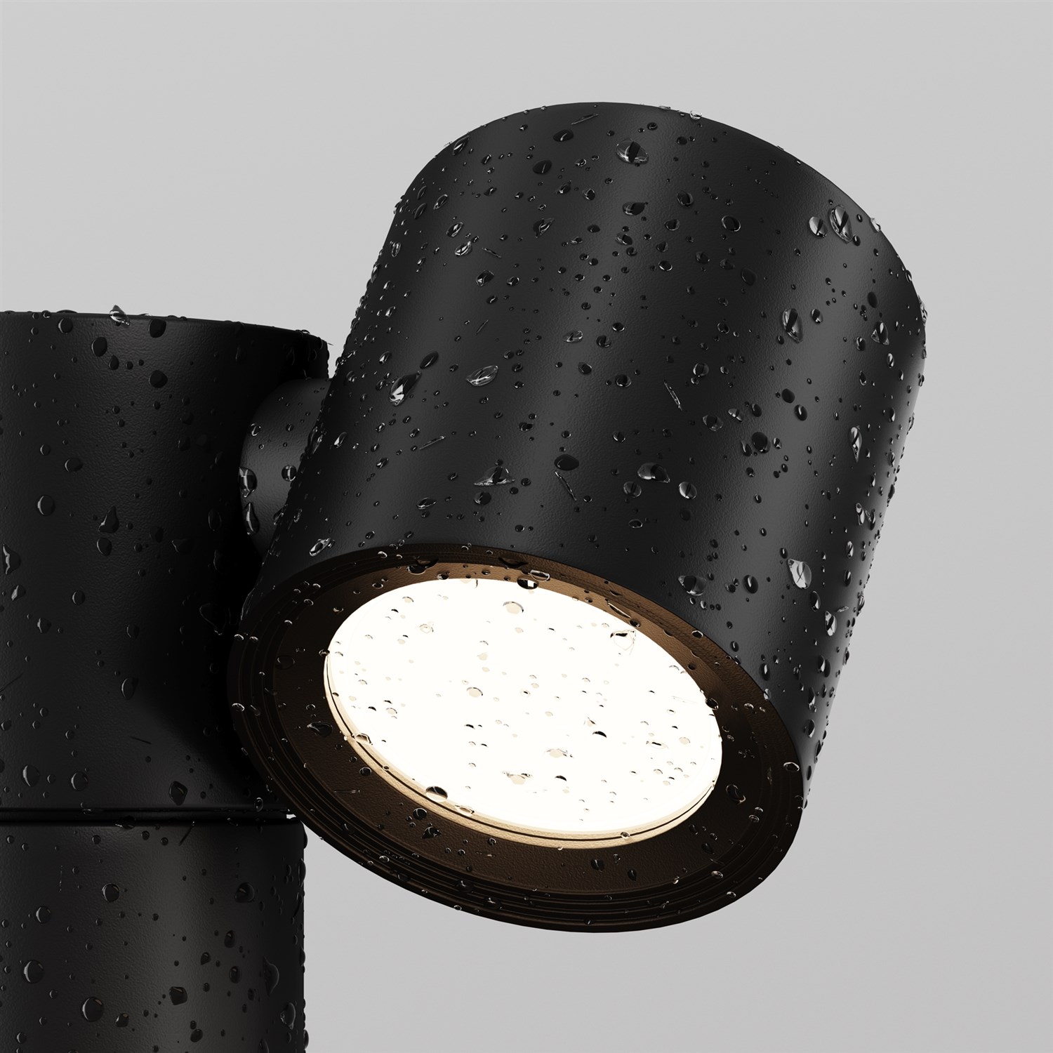 Maytoni Outdoor Wall Street Ландшафтный светильник цвет: черный O010FL-02B