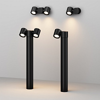 Maytoni Outdoor Wall Street Ландшафтный светильник цвет: черный O010FL-01B