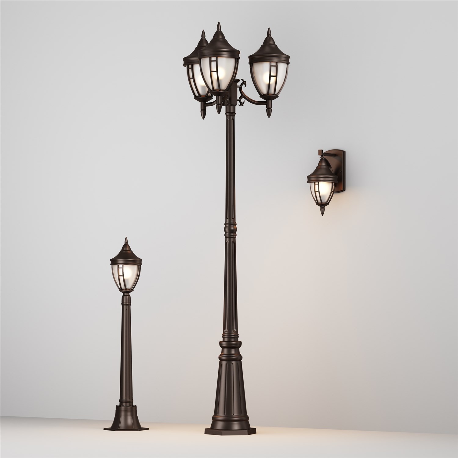 Maytoni Outdoor Rivoli Настенный светильник (бра) цвет: черный O027WL-01B